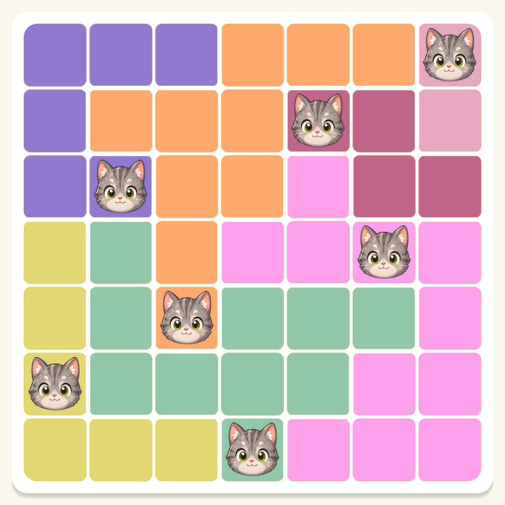 Meowdoku Level 731 Screenshot
