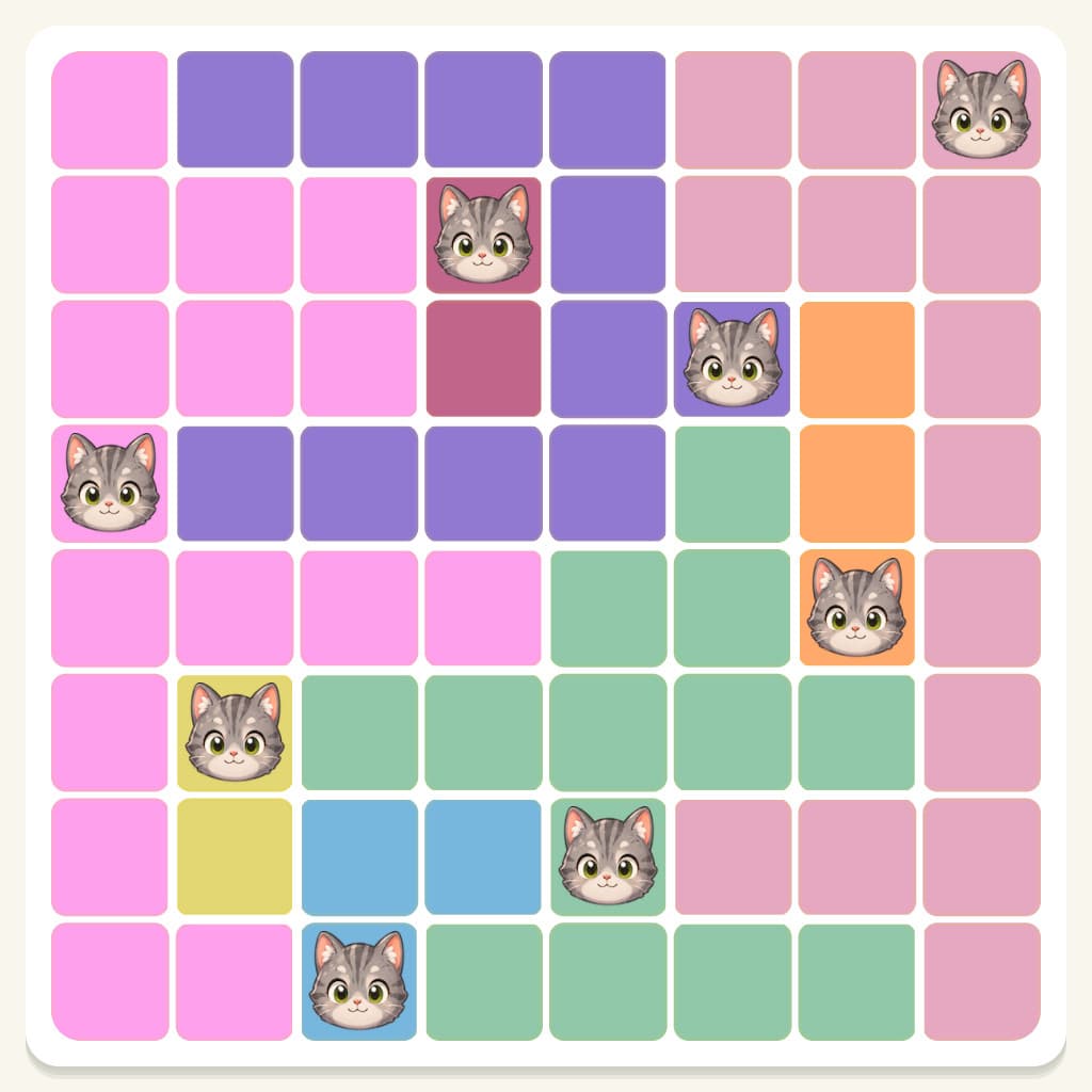 Meowdoku Level 639 Answer, Cheat & Solution