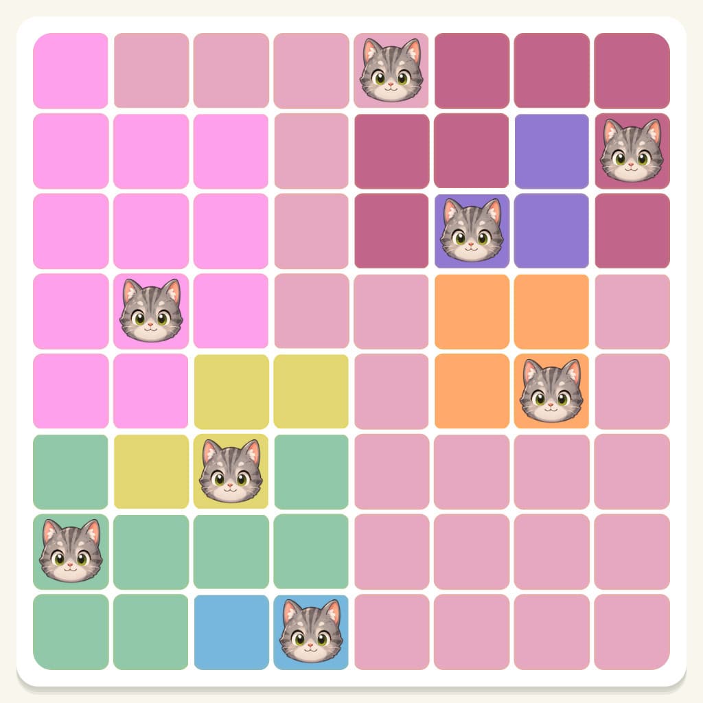Meowdoku Level 699 Screenshot