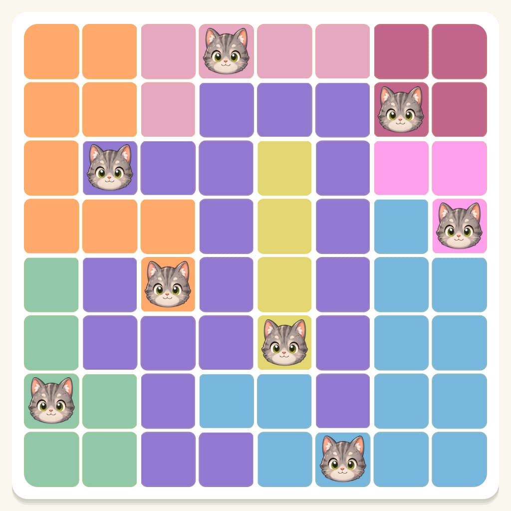 Meowdoku Level 822 Screenshot