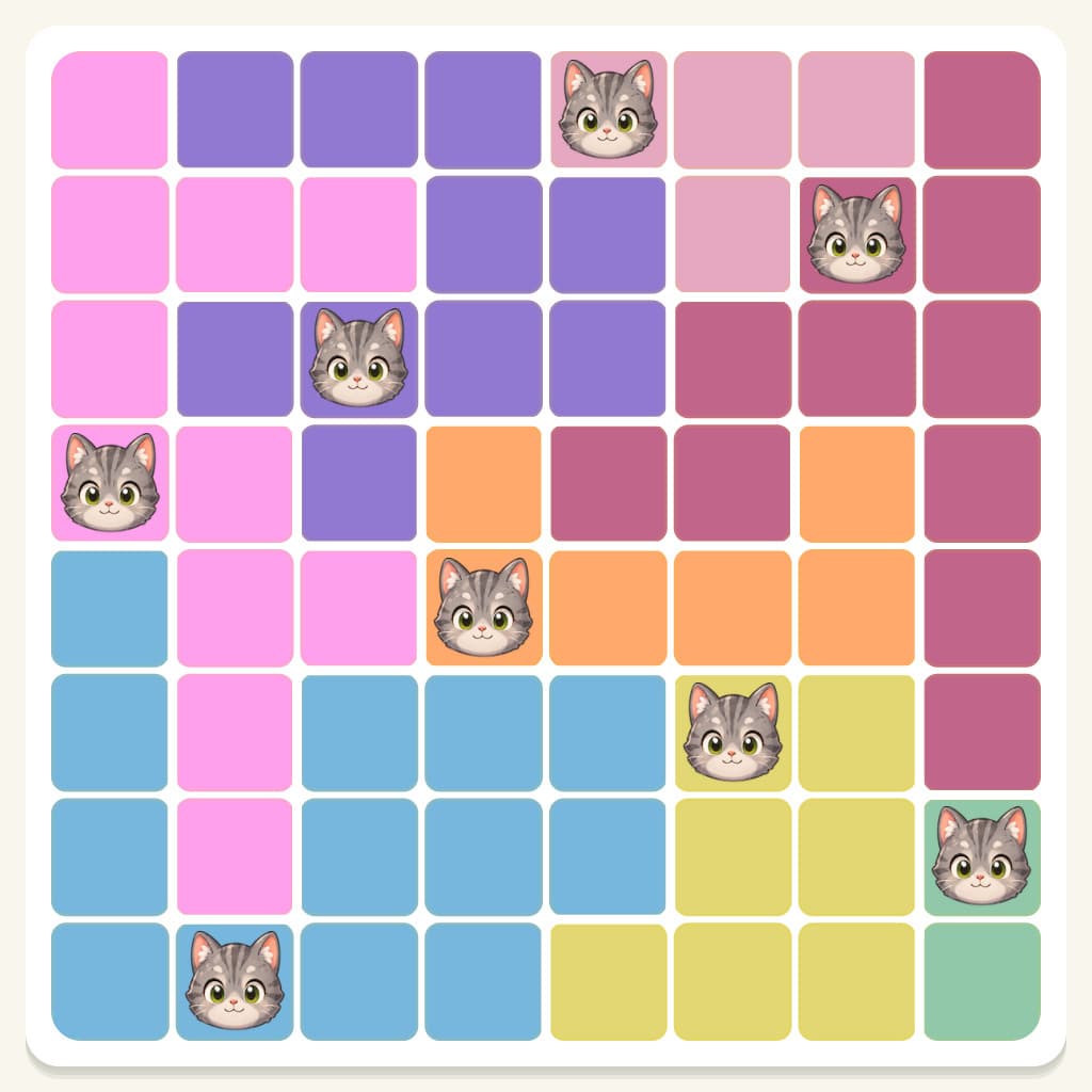 Meowdoku Level 917 Screenshot