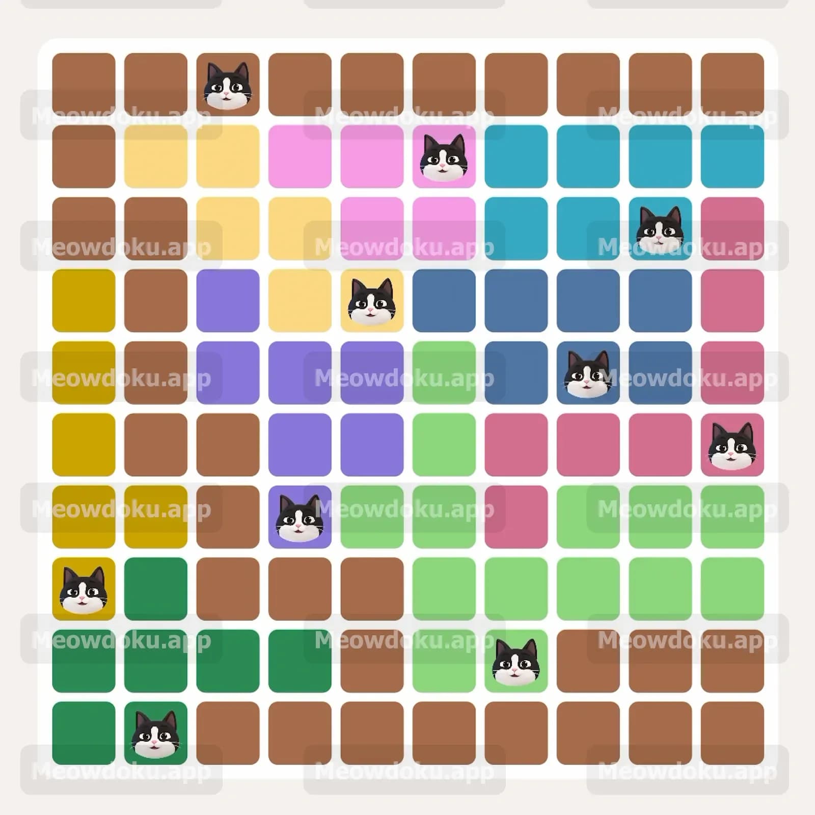 Meowdoku Level 293 Screenshot