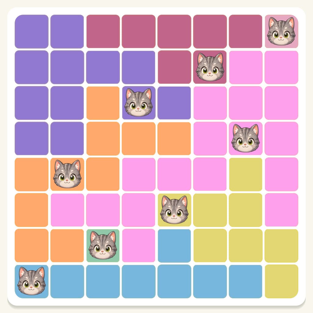 Meowdoku Level 93 Screenshot