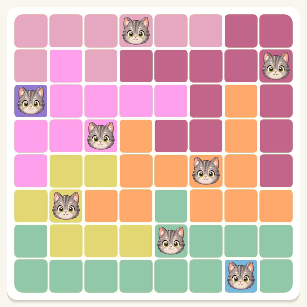 Meowdoku Level 25 Screenshot