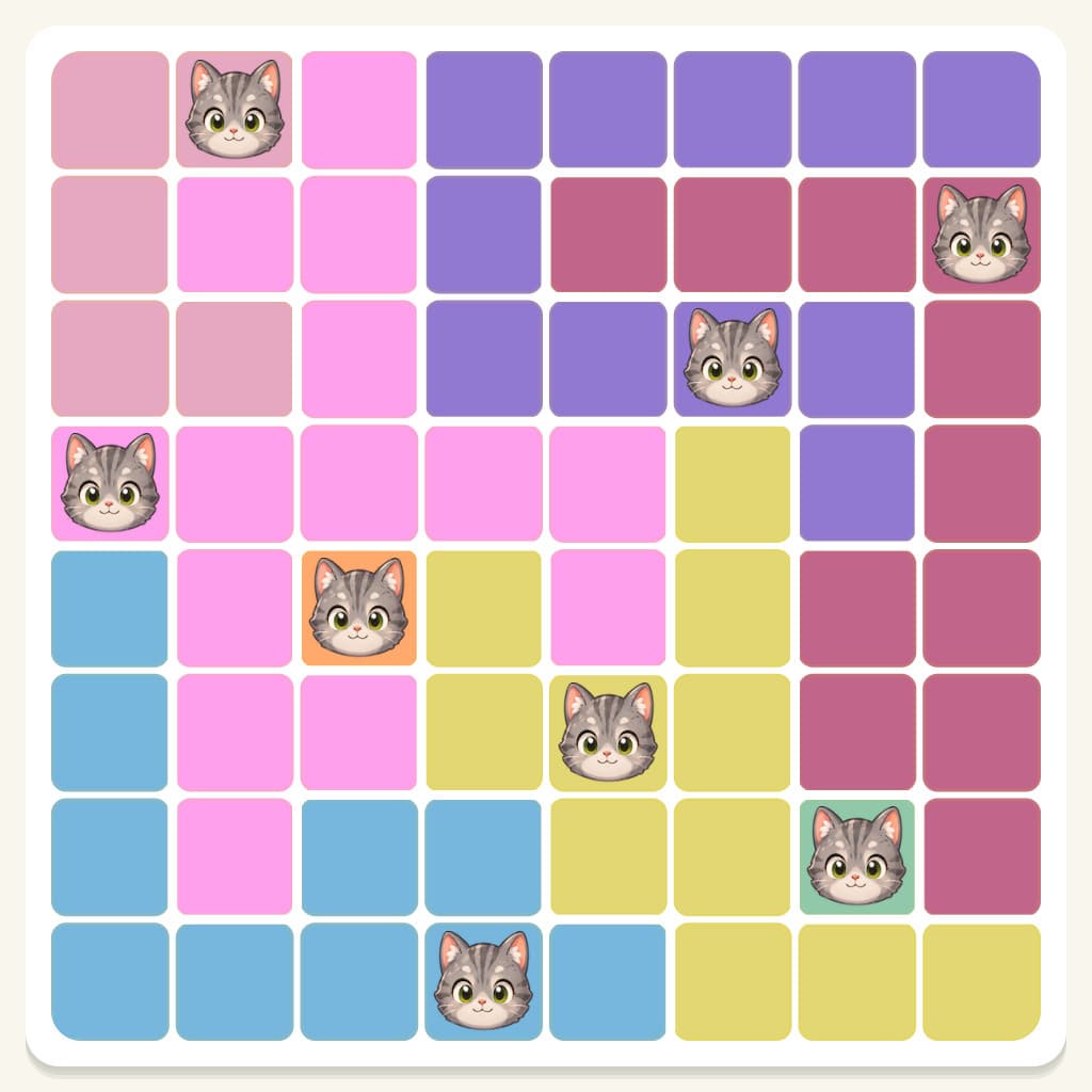 Meowdoku Level 219 Answer, Cheat & Solution