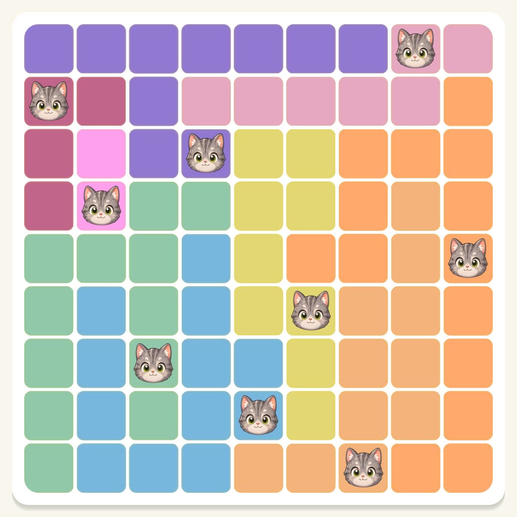 Meowdoku Level 114 Screenshot