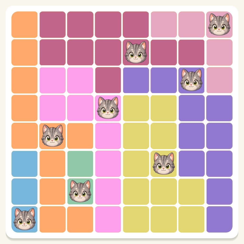 Meowdoku Level 589 Screenshot