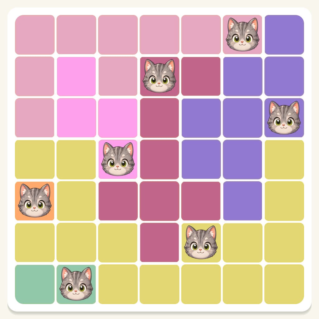 Meowdoku Level 283 Answer, Cheat & Solution