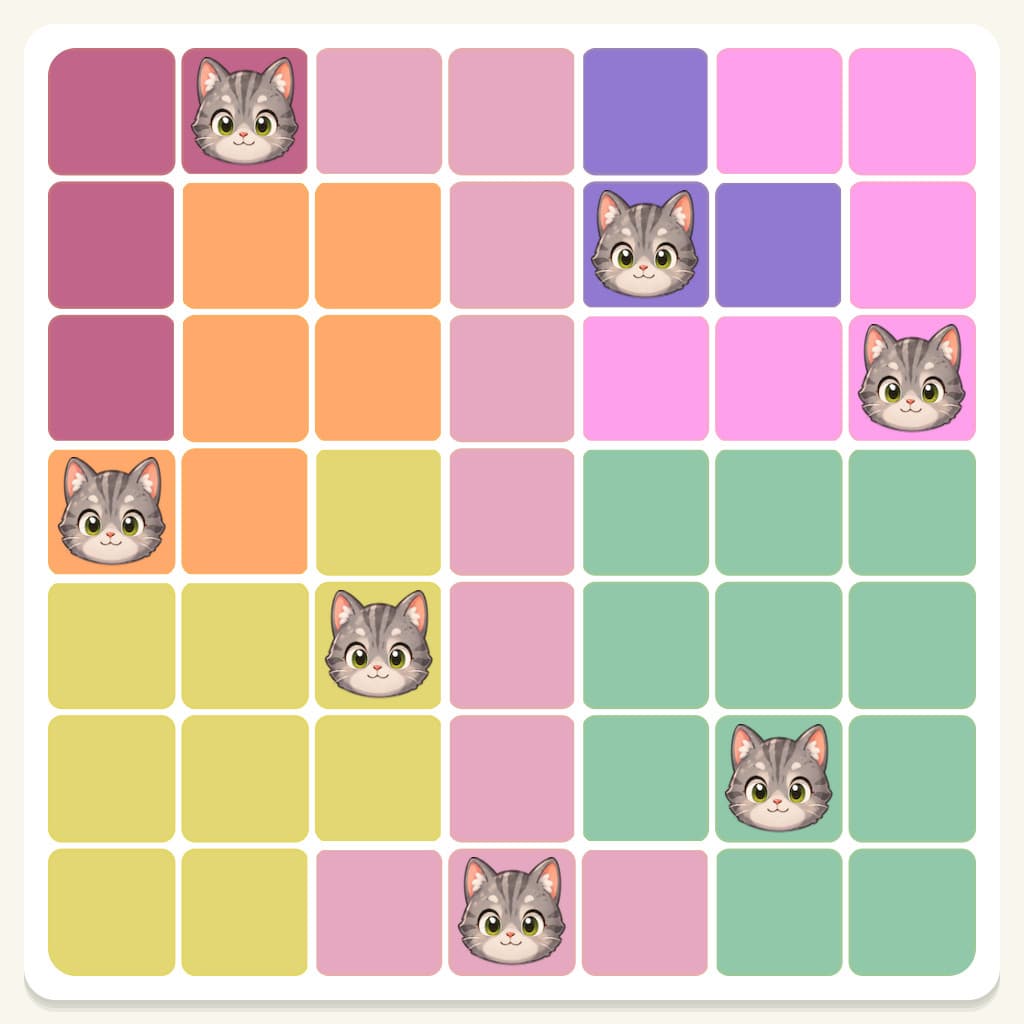 Meowdoku Level 10 Screenshot