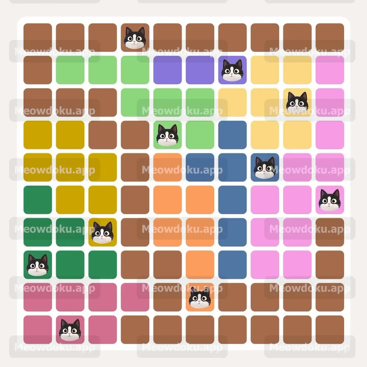 Meowdoku Level 118 Screenshot