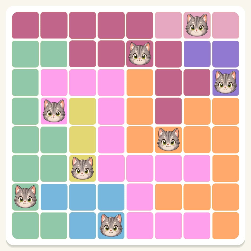 Meowdoku Level 819 Screenshot