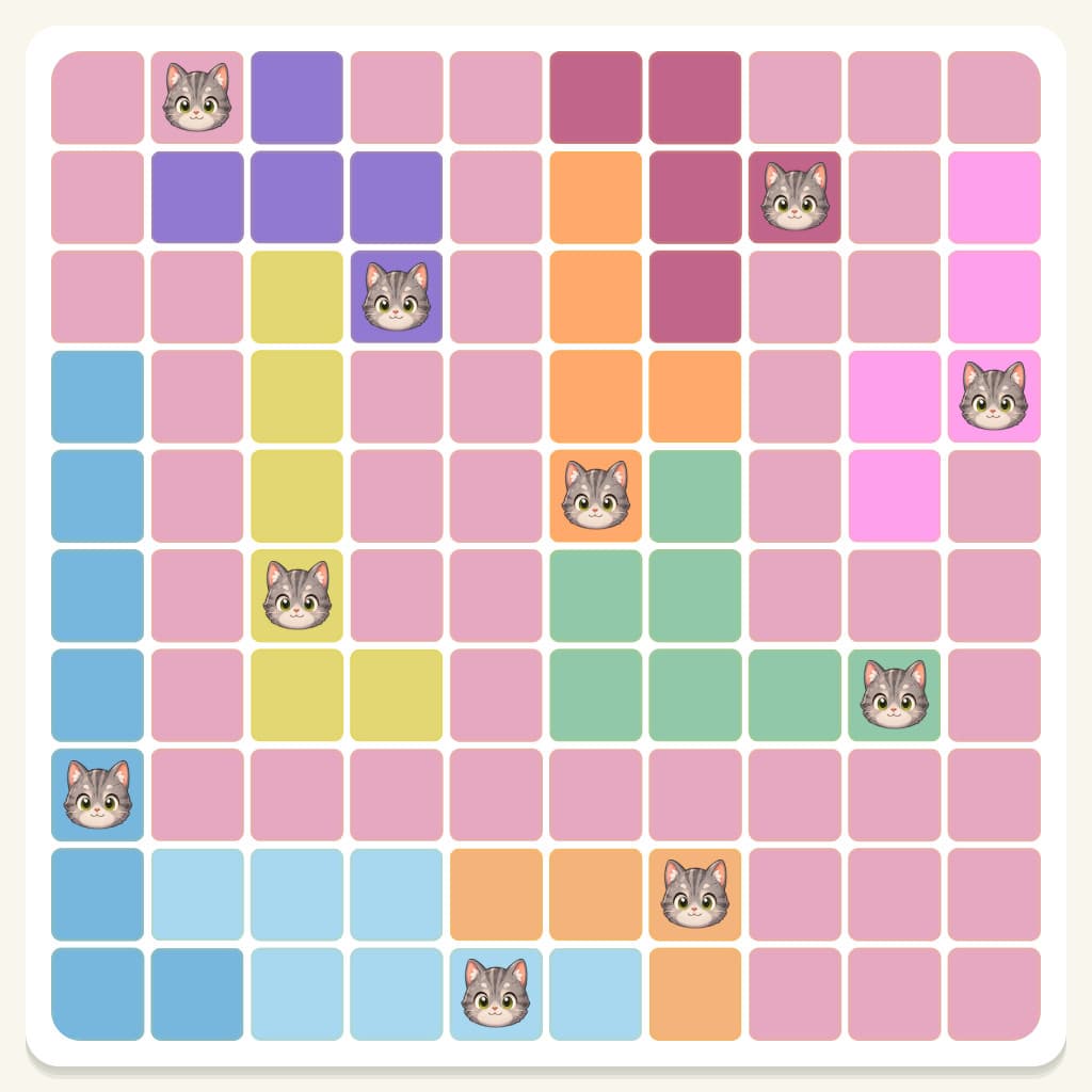 Meowdoku Level 550 Screenshot