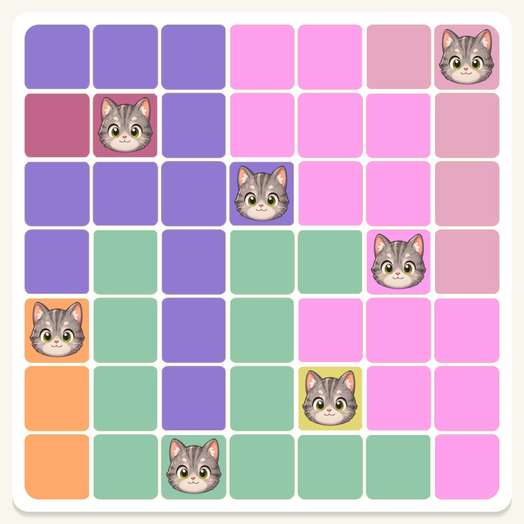 Meowdoku Level 476 Screenshot