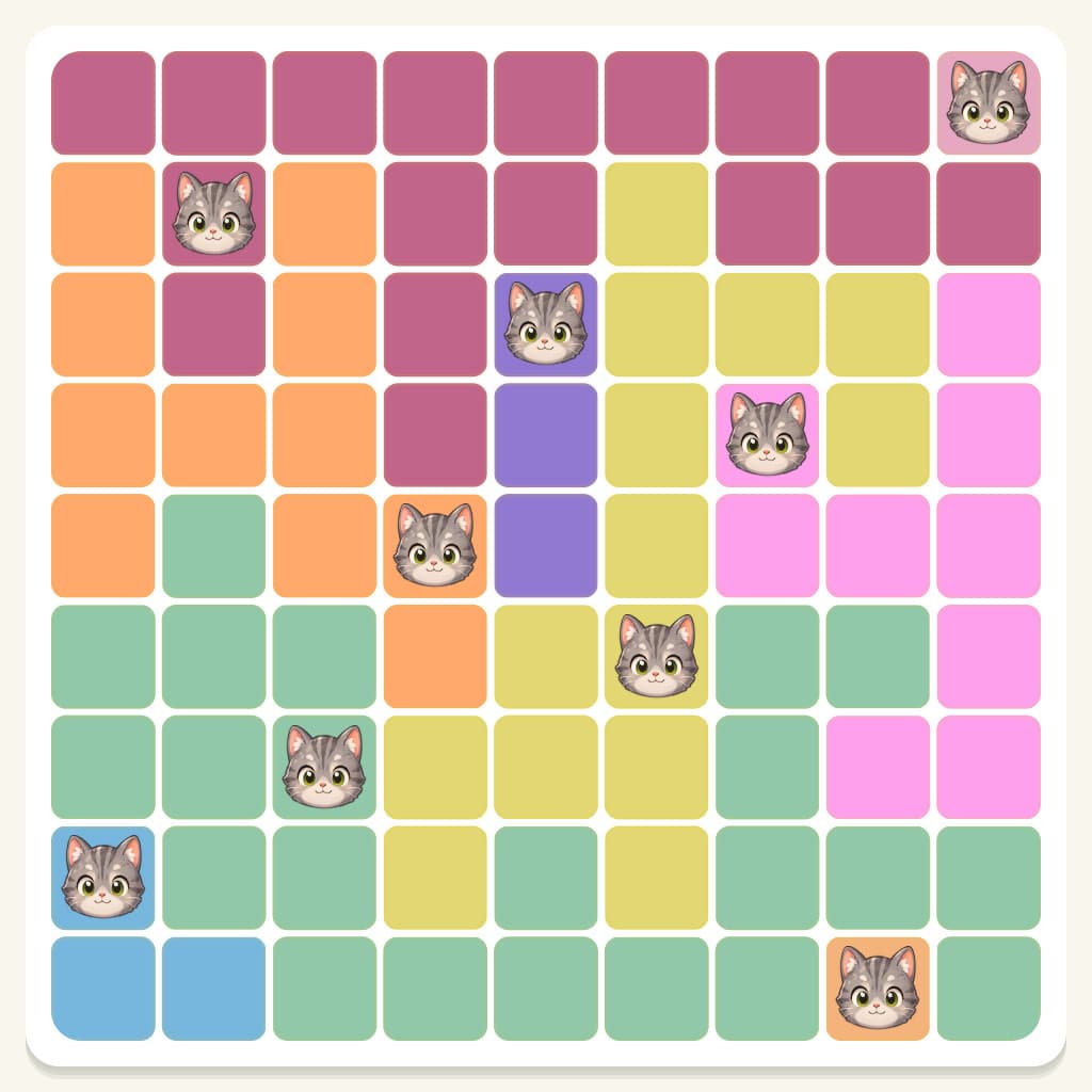 Meowdoku Level 214 Screenshot