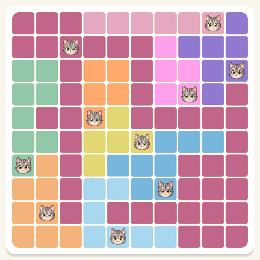 Meowdoku Level 720 Screenshot