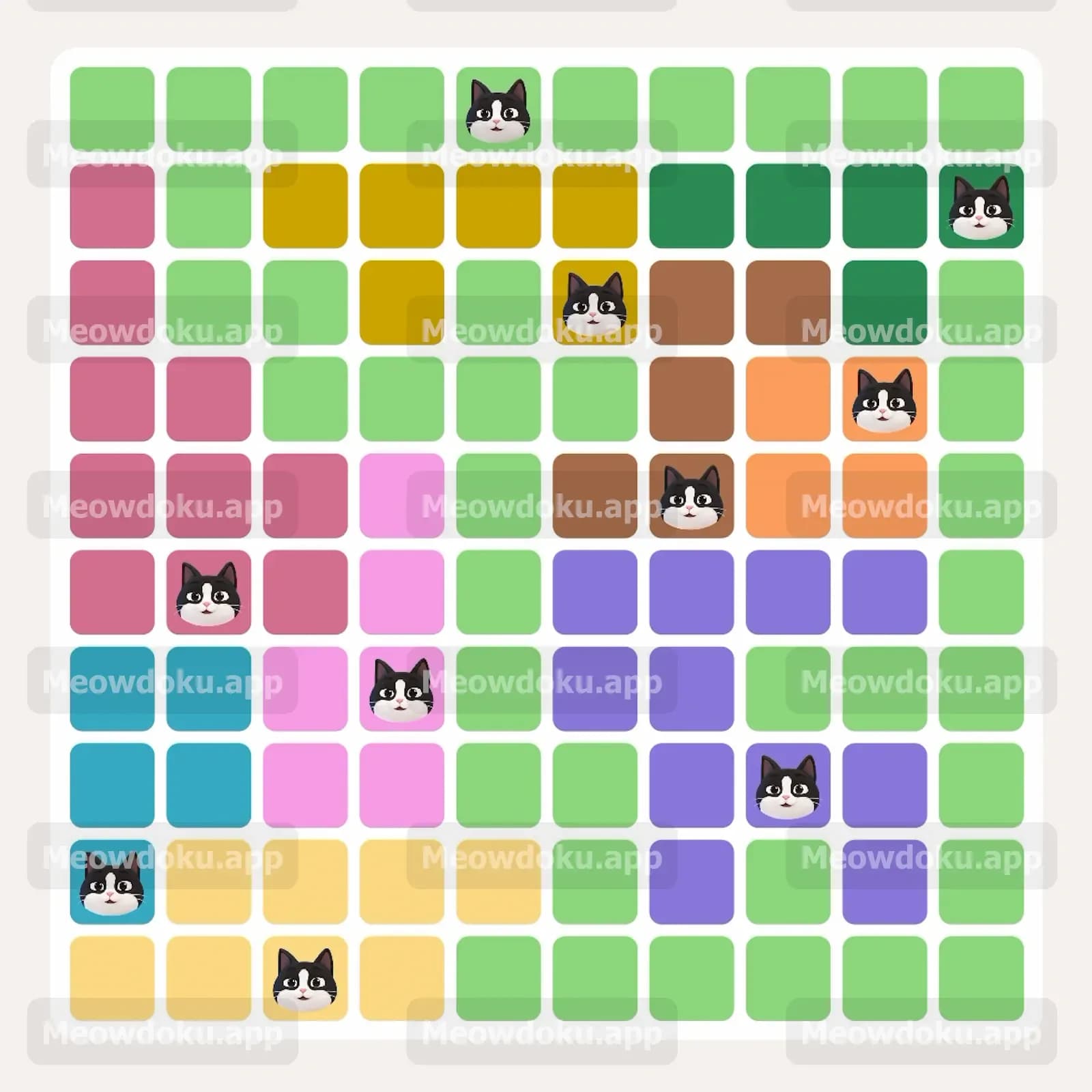 Meowdoku Level 253 Screenshot