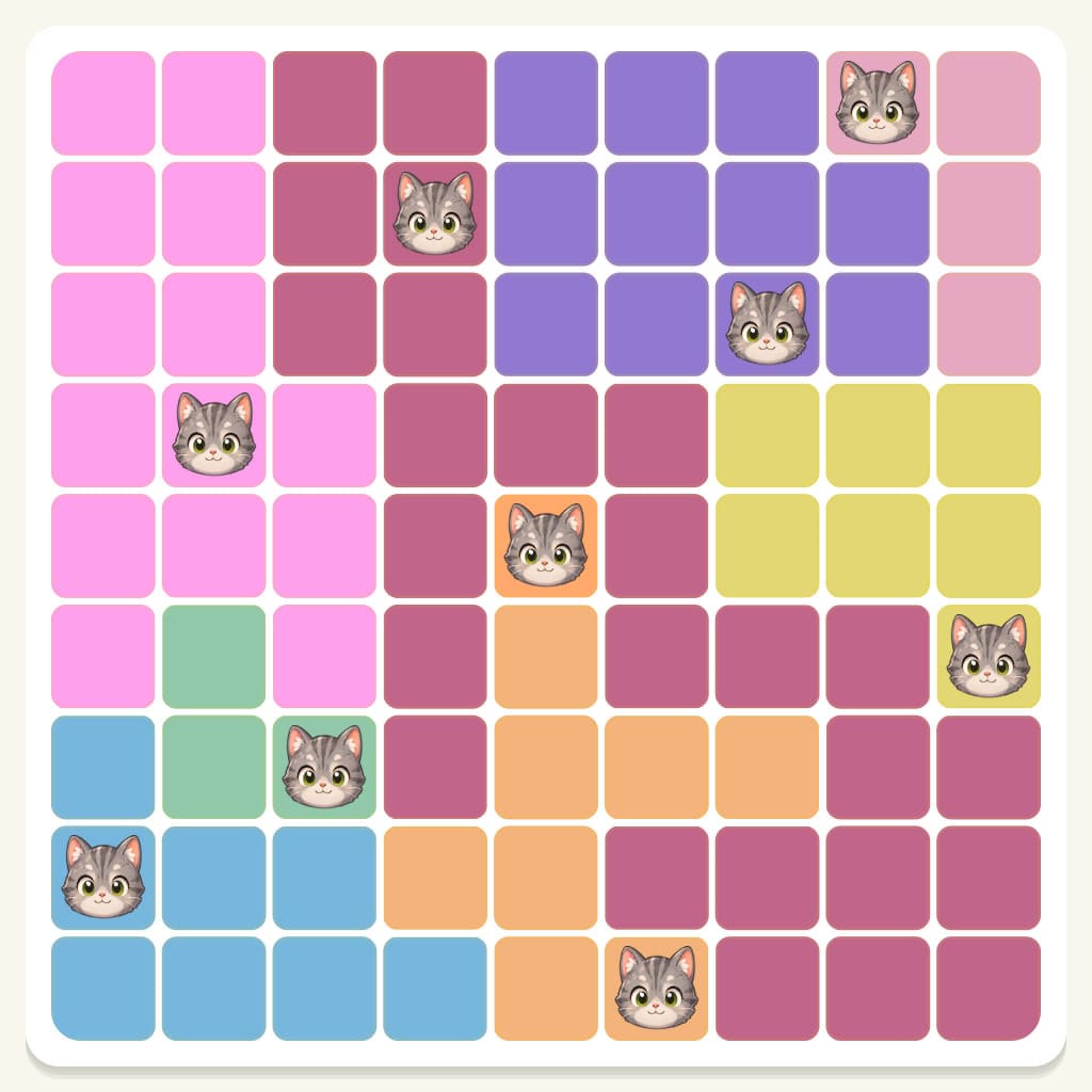 Meowdoku Level 898 Answer, Cheat & Solution