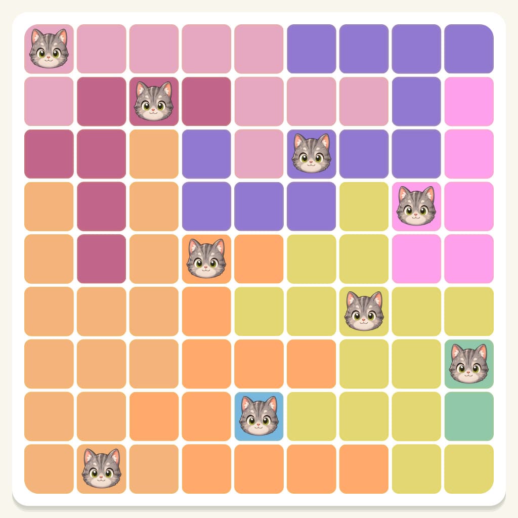 Meowdoku Level 804 Screenshot