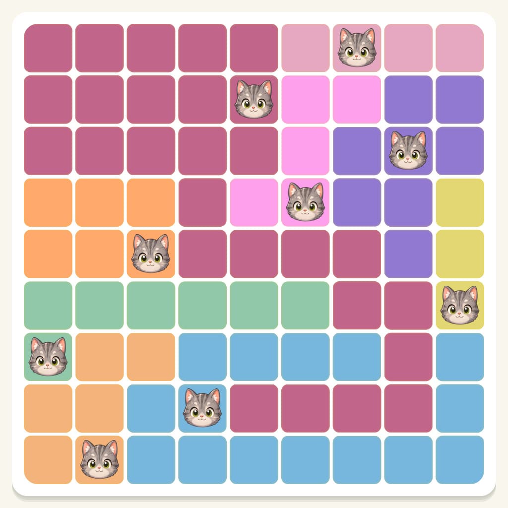 Meowdoku Level 954 Answer, Cheat & Solution