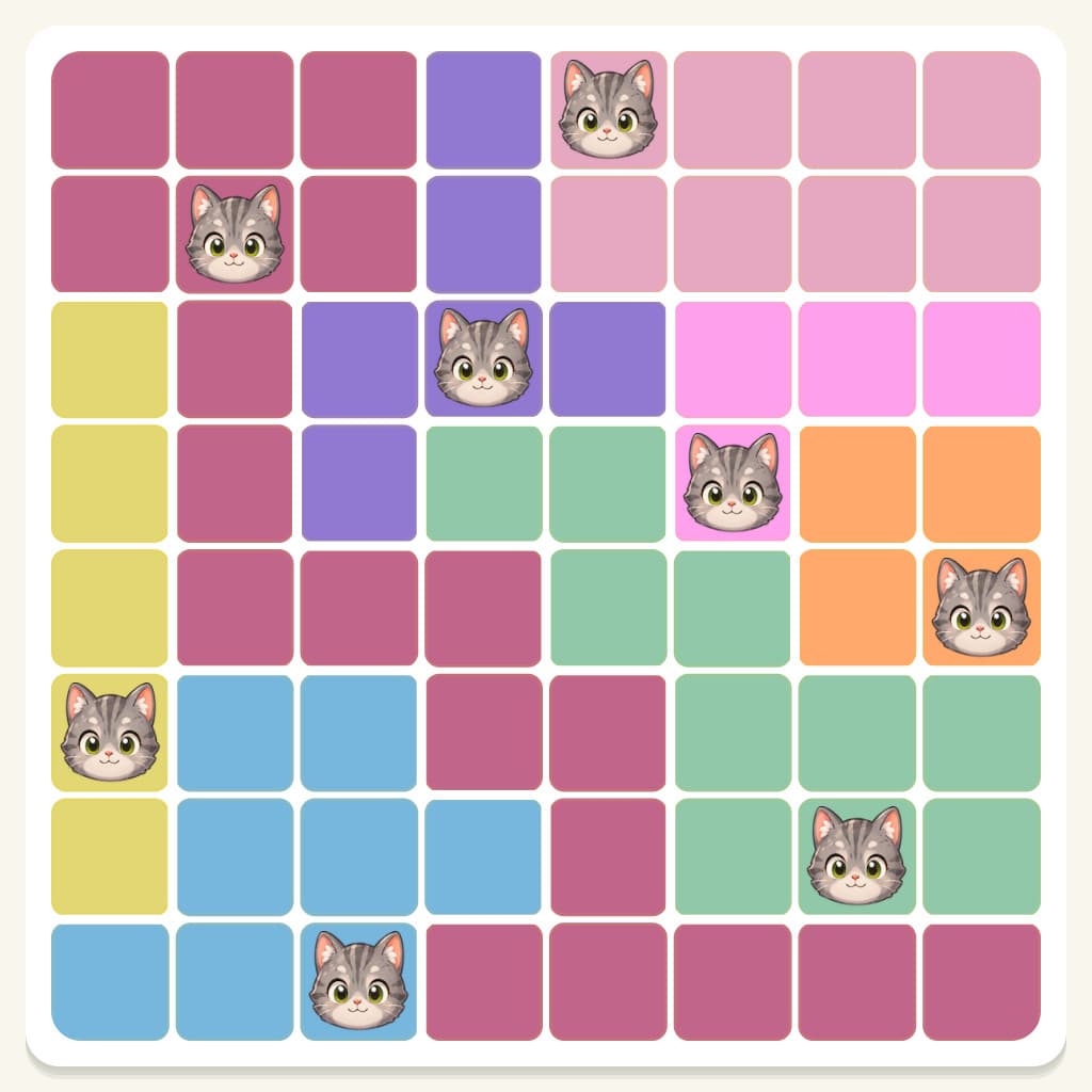 Meowdoku Level 657 Answer, Cheat & Solution