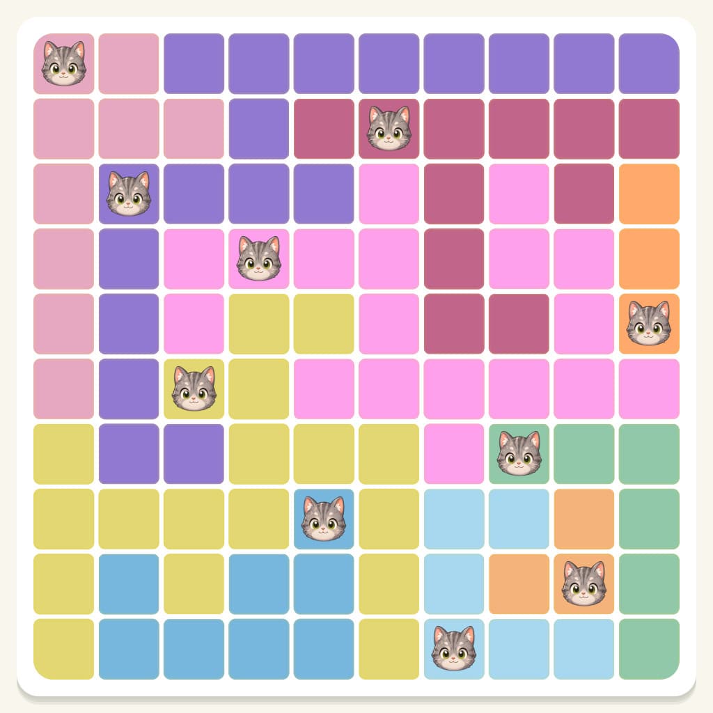 Meowdoku Level 205 Screenshot