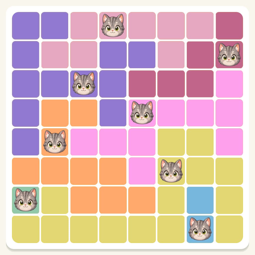 Meowdoku Level 249 Answer, Cheat & Solution