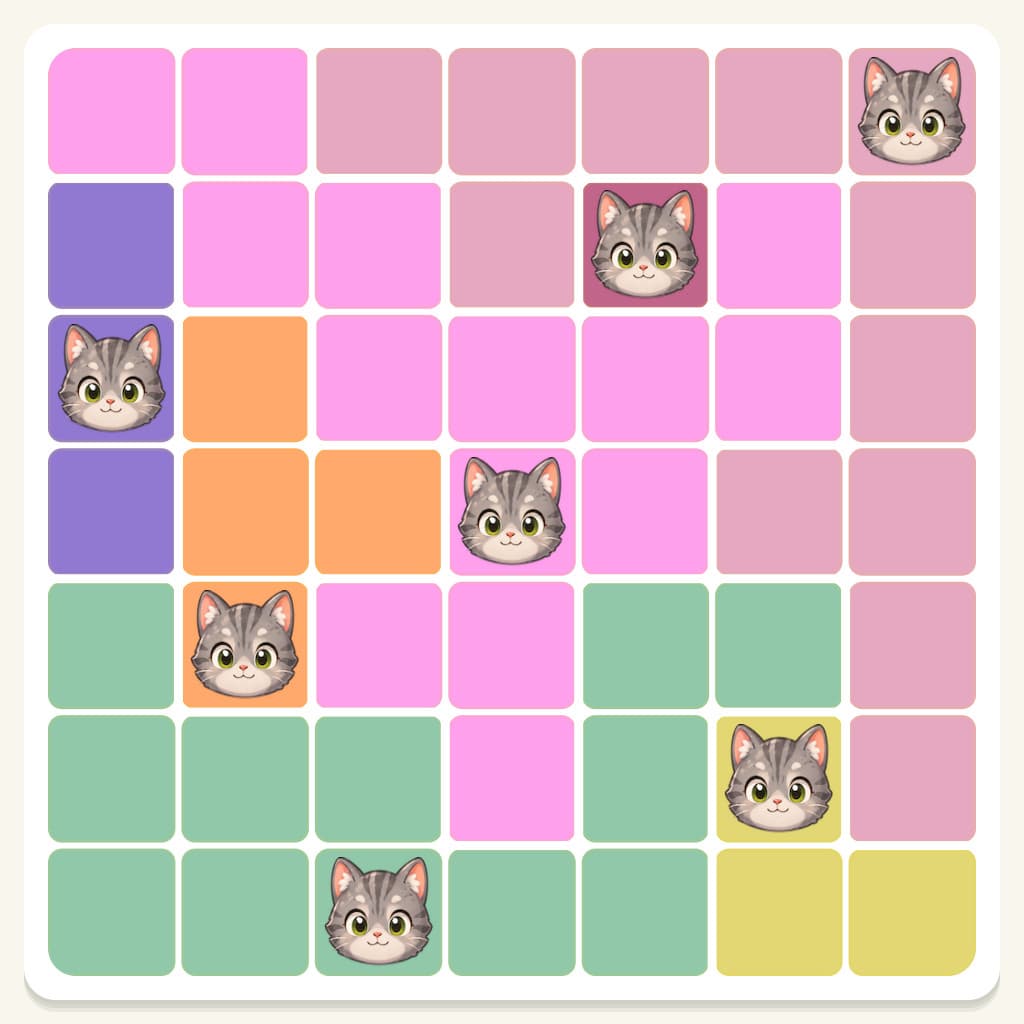 Meowdoku Level 381 Answer, Cheat & Solution