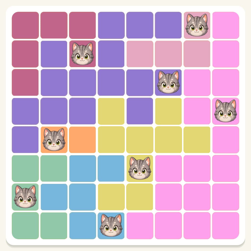 Meowdoku Level 539 Answer, Cheat & Solution