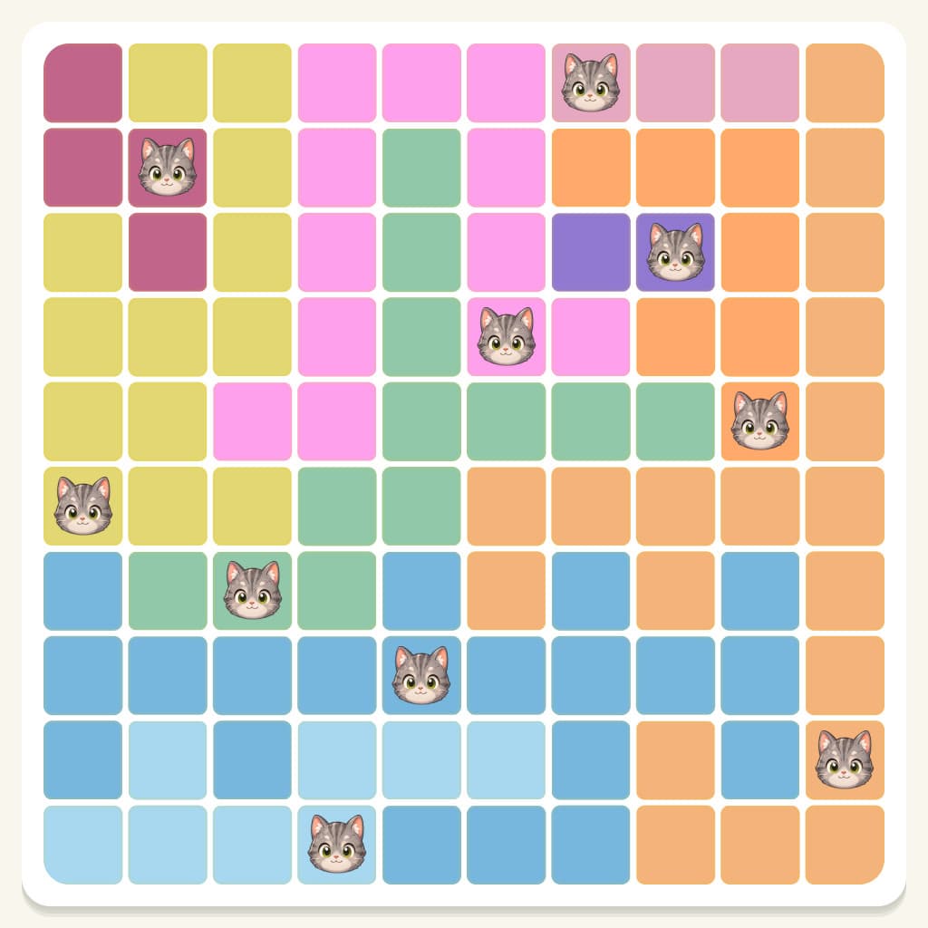 Meowdoku Level 180 Screenshot