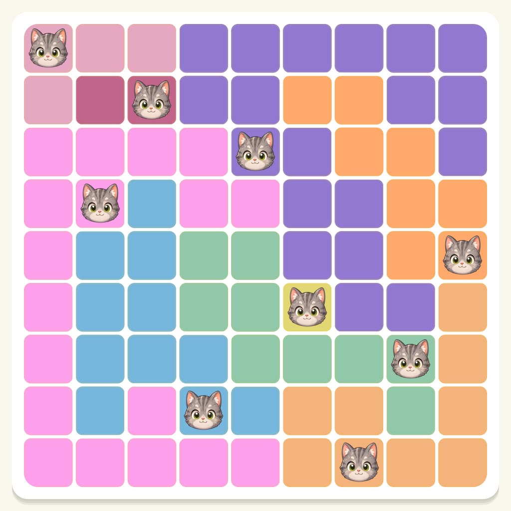 Meowdoku Level 138 Screenshot