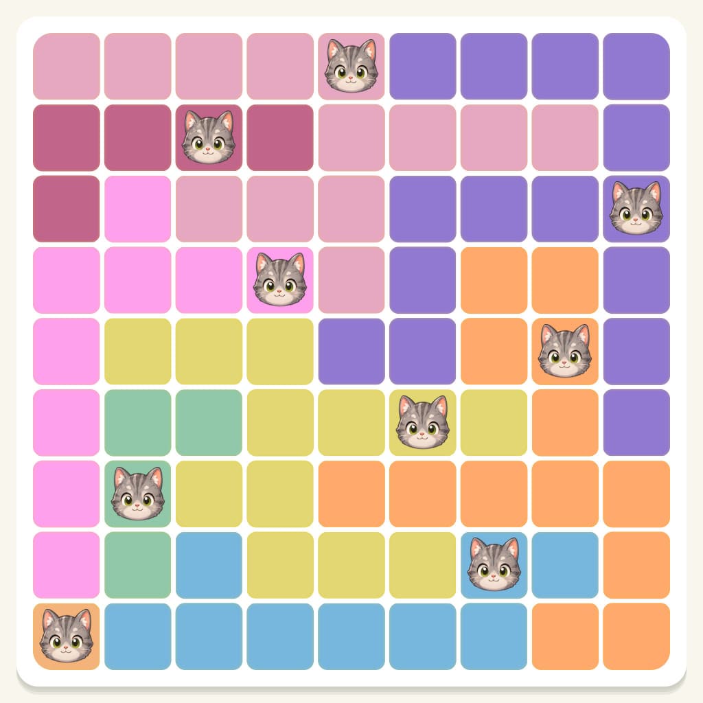Meowdoku Level 438 Screenshot
