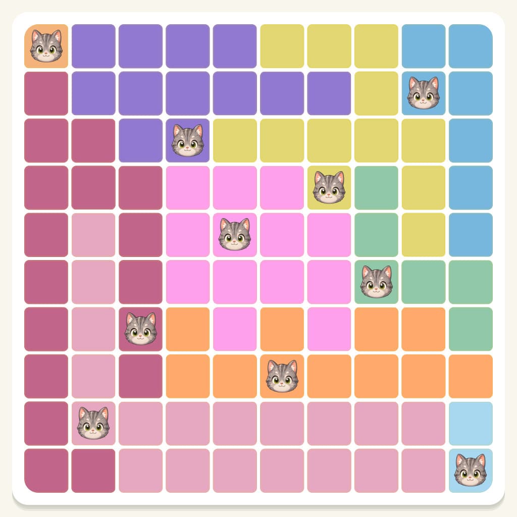 Meowdoku Level 415 Answer, Cheat & Solution