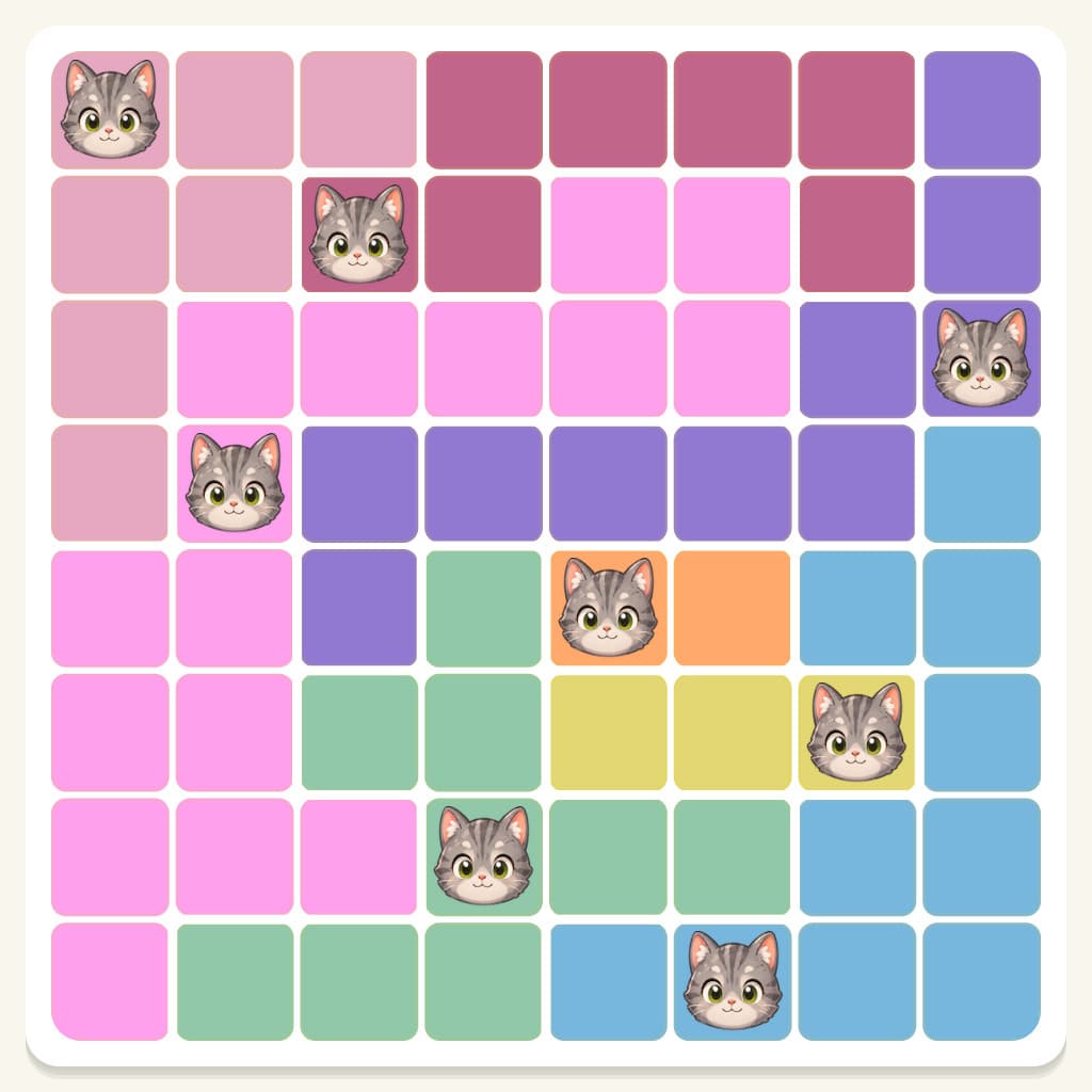 Meowdoku Level 187 Screenshot
