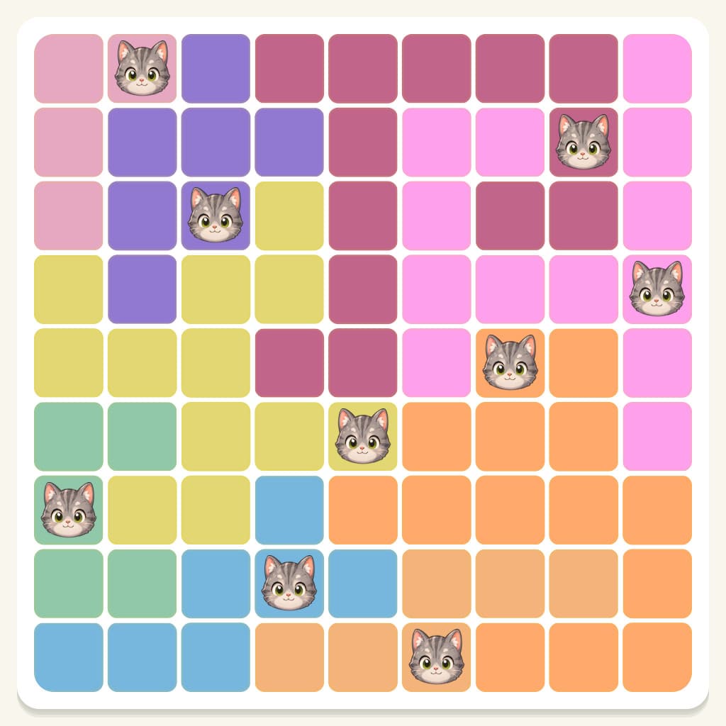 Meowdoku Level 118 Screenshot