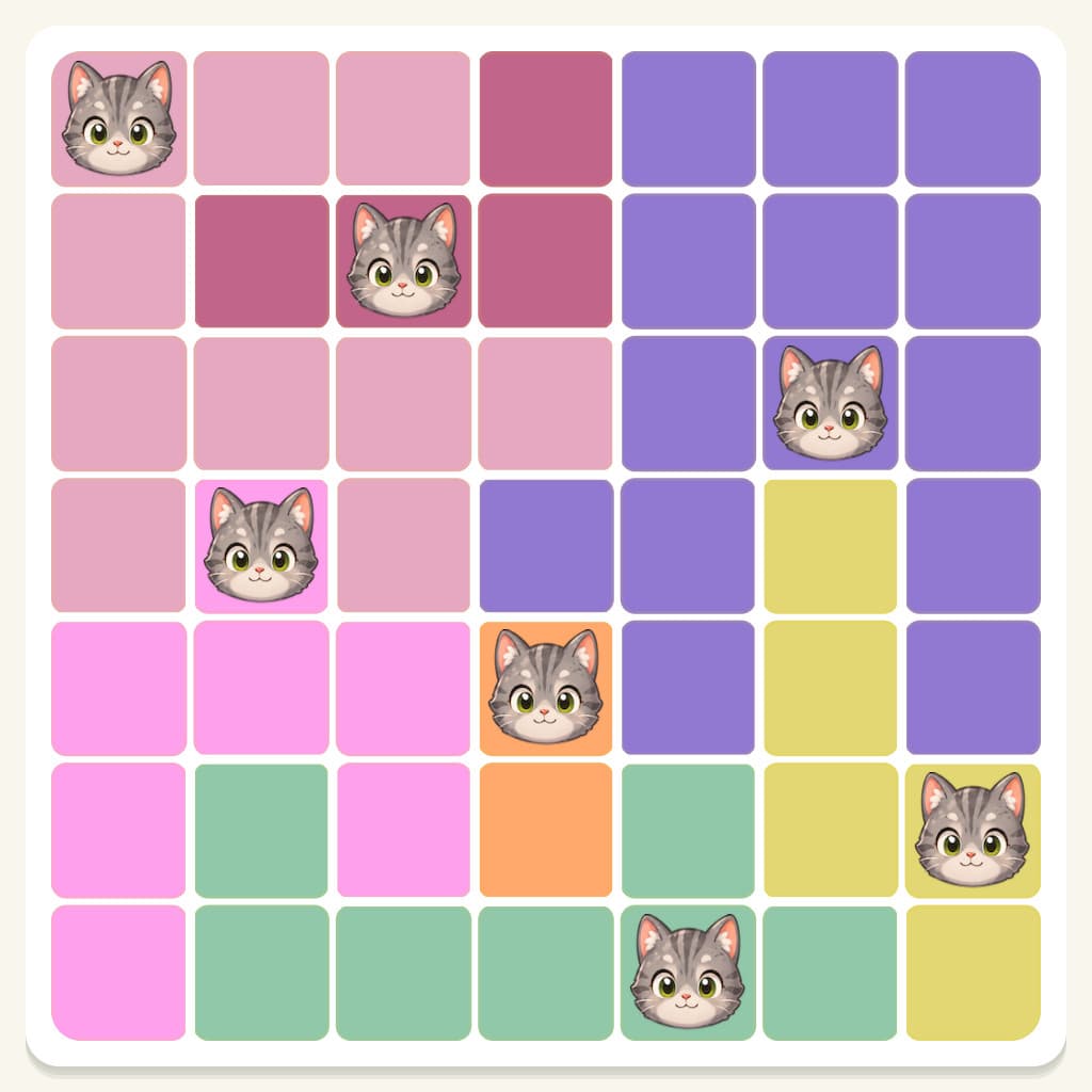 Meowdoku Level 841 Answer, Cheat & Solution