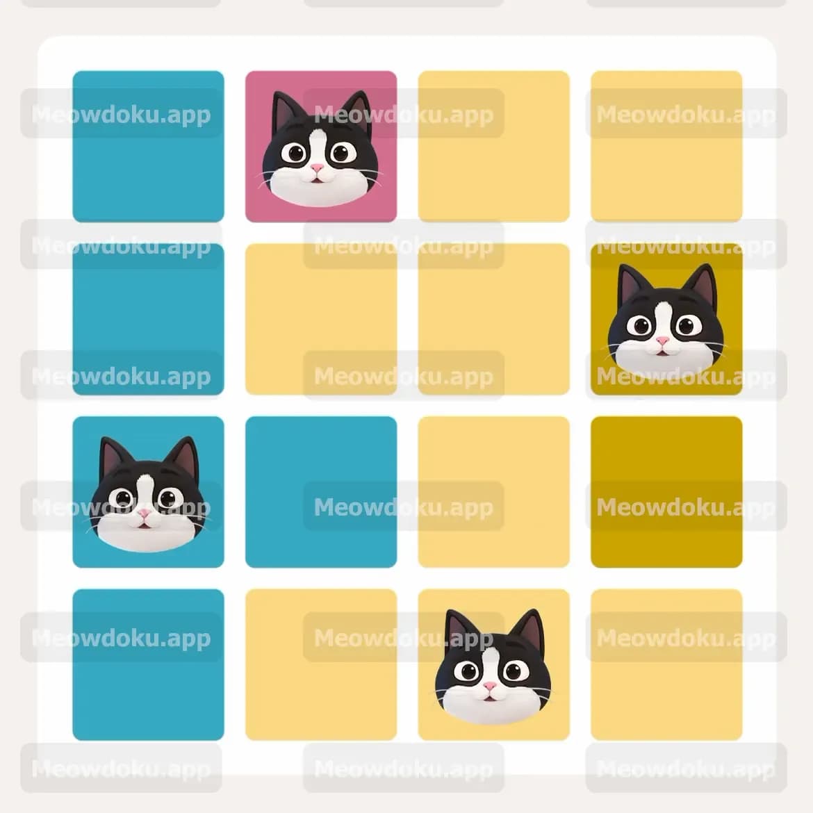 Meowdoku Level 2 Answer, Cheat & Solution