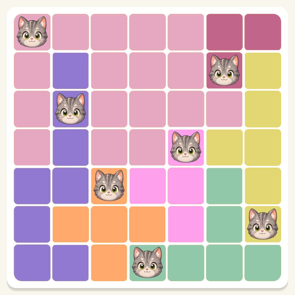 Meowdoku Level 643 Answer, Cheat & Solution