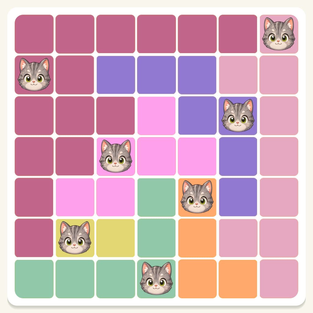 Meowdoku Level 513 Screenshot