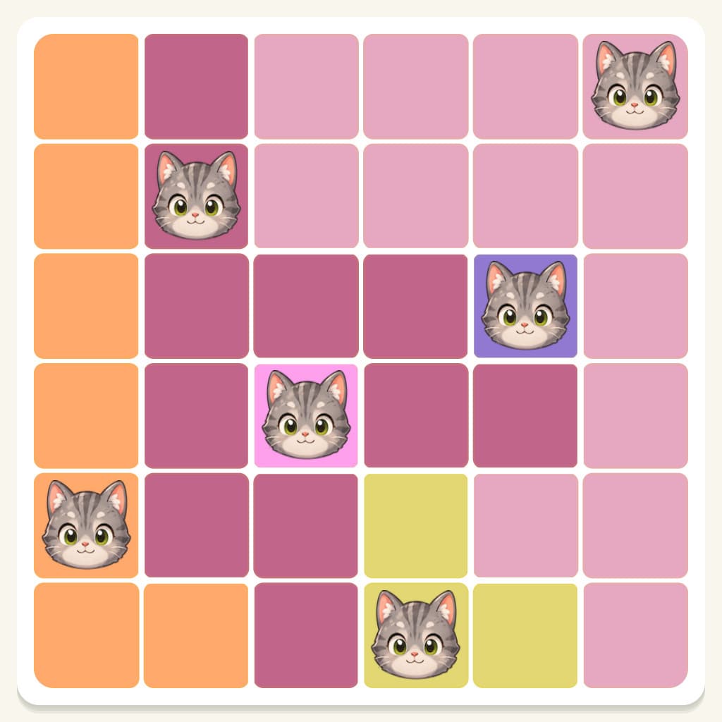 Meowdoku Level 61 Screenshot