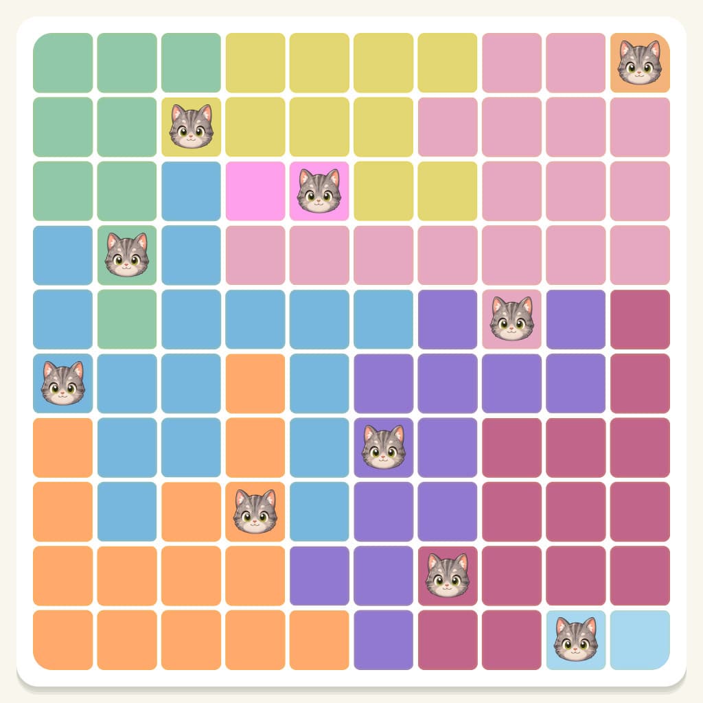 Meowdoku Level 390 Screenshot