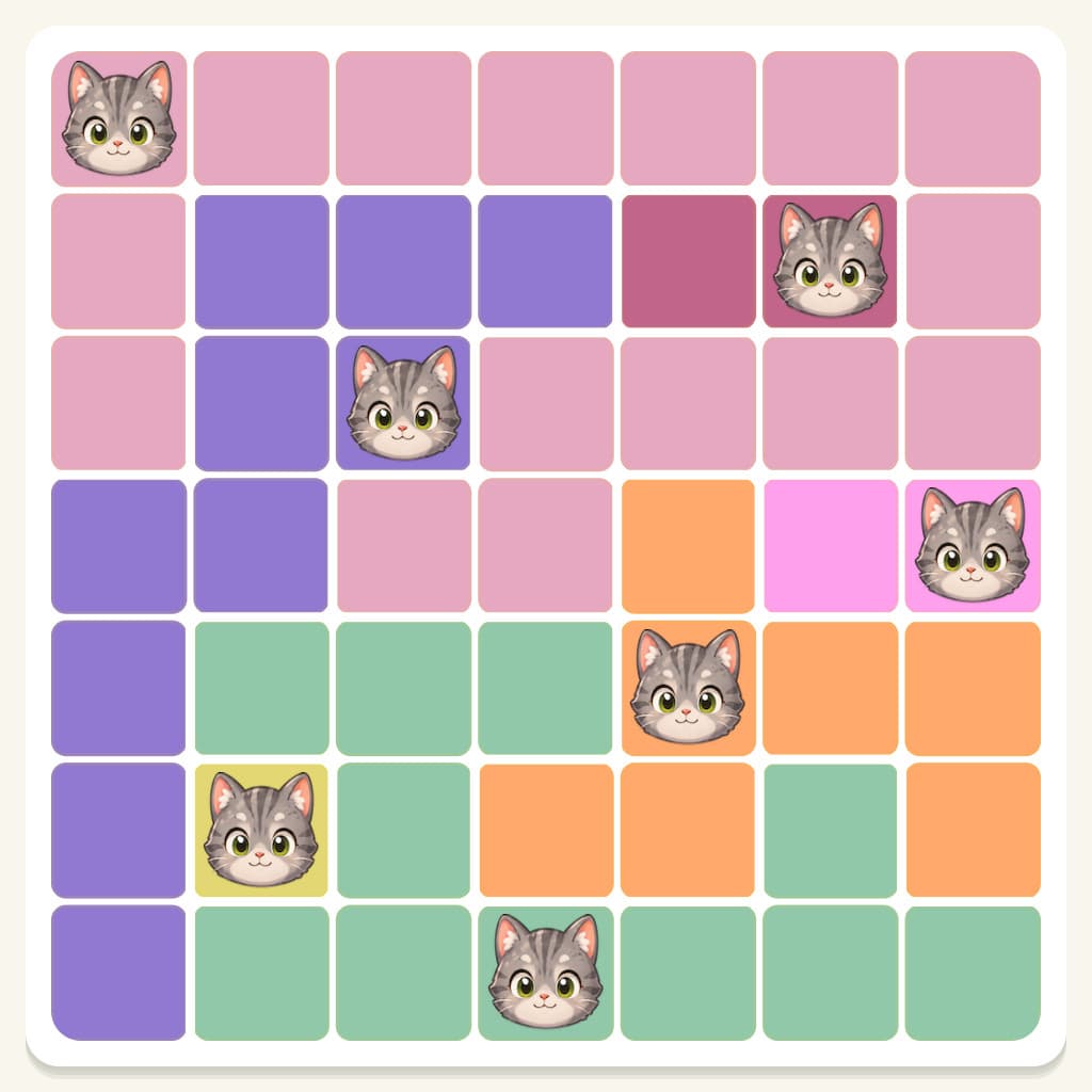Meowdoku Level 82 Answer, Cheat & Solution