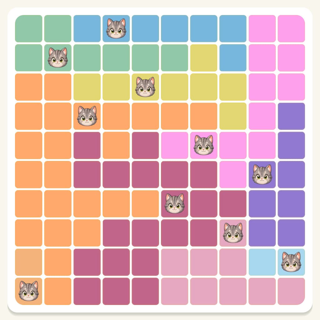 Meowdoku Level 475 Screenshot