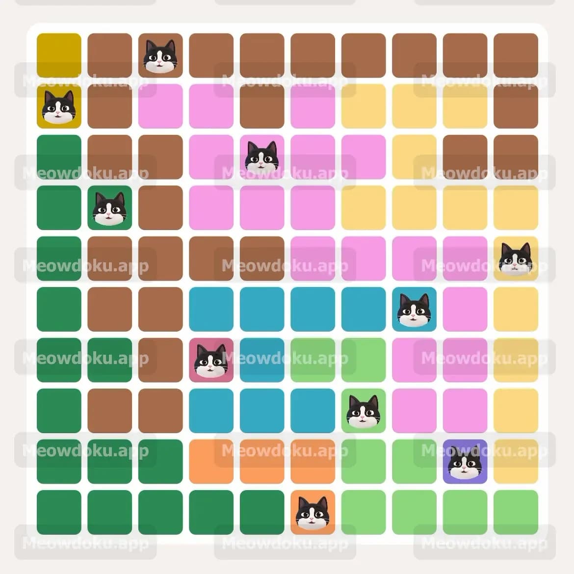 Meowdoku Level 178 Screenshot