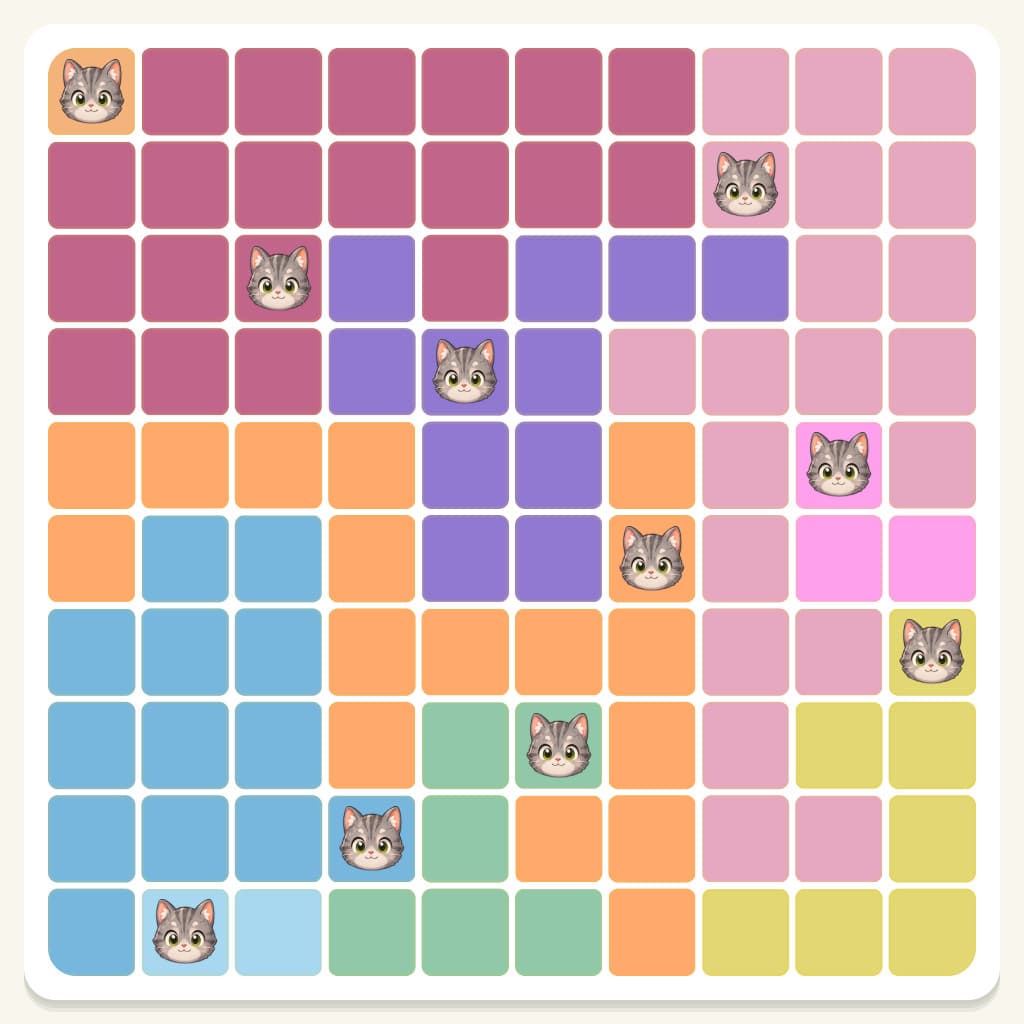 Meowdoku Level 280 Screenshot