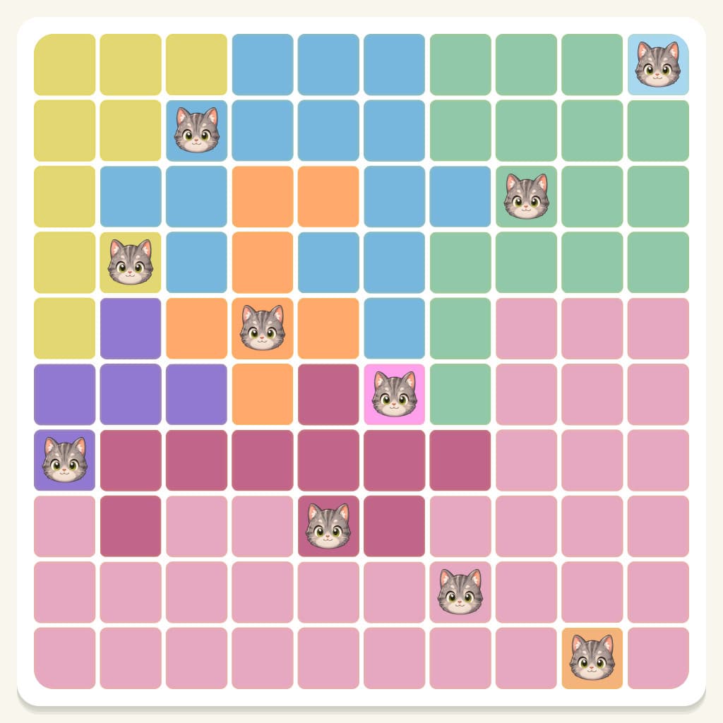 Meowdoku Level 605 Answer, Cheat & Solution