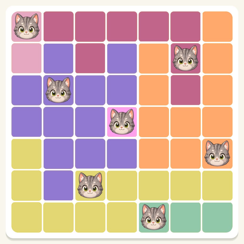 Meowdoku Level 483 Answer, Cheat & Solution