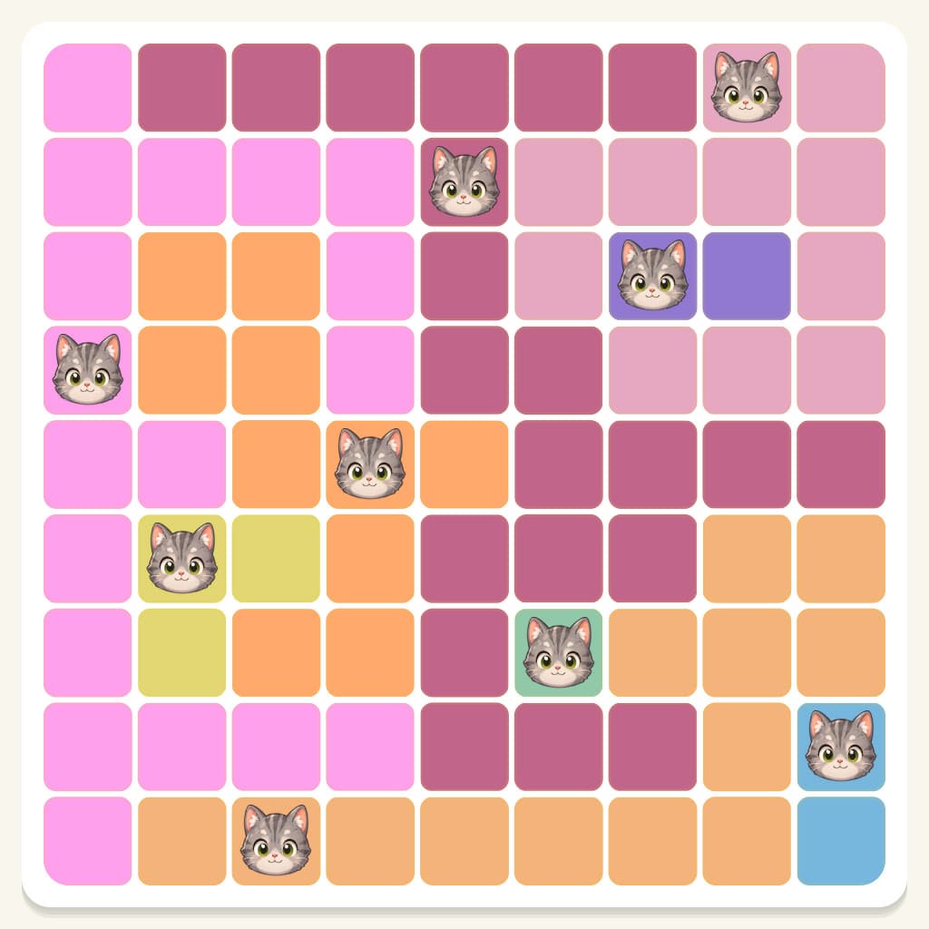 Meowdoku Level 488 Screenshot