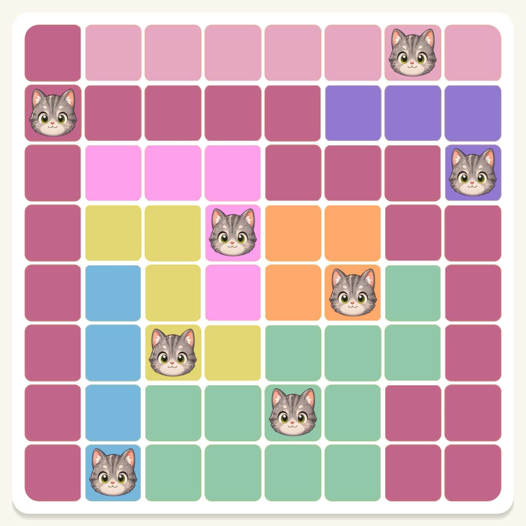 Meowdoku Level 762 Answer, Cheat & Solution