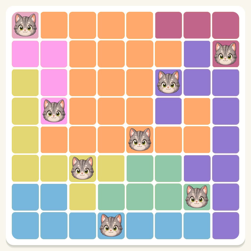 Meowdoku Level 257 Answer, Cheat & Solution
