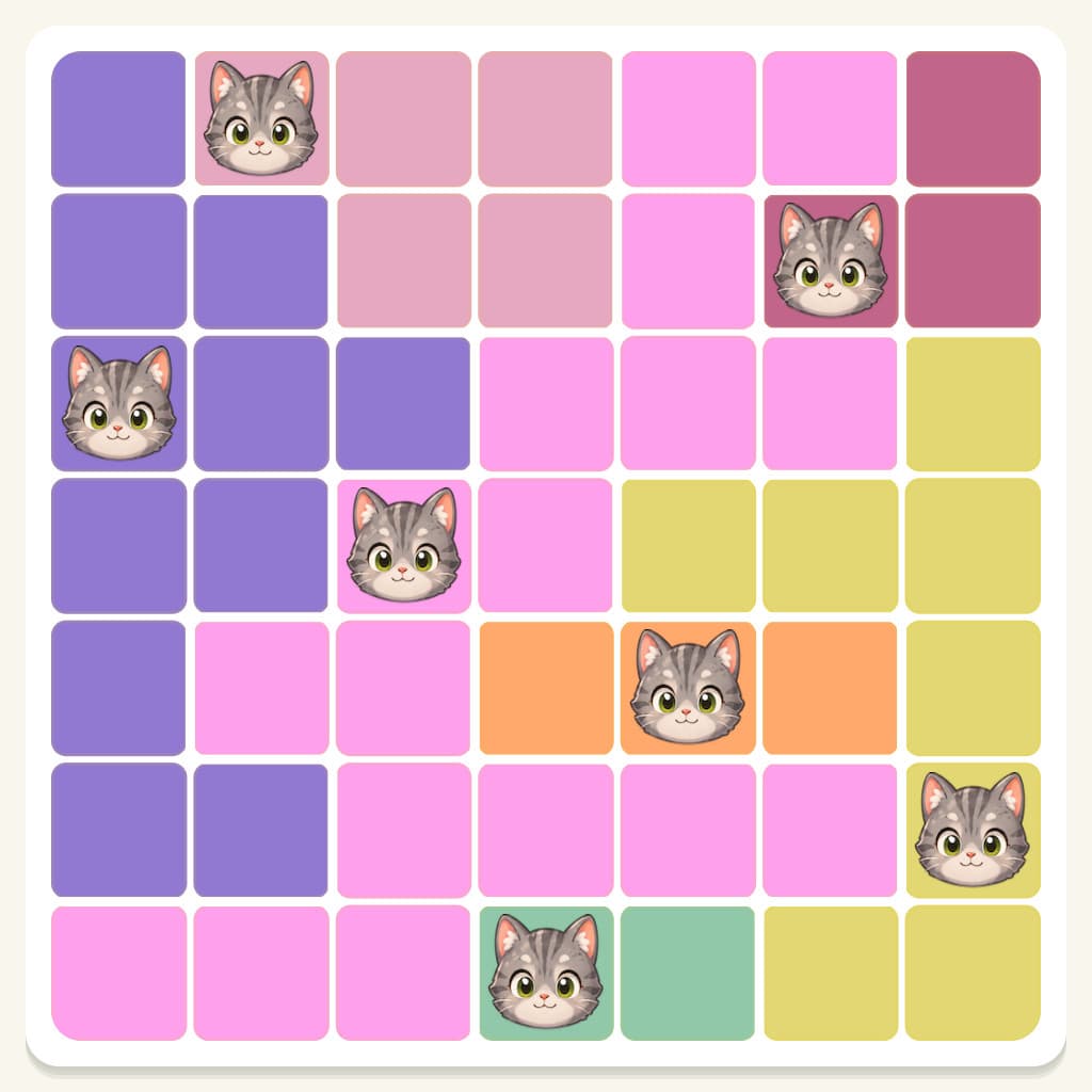 Meowdoku Level 711 Screenshot
